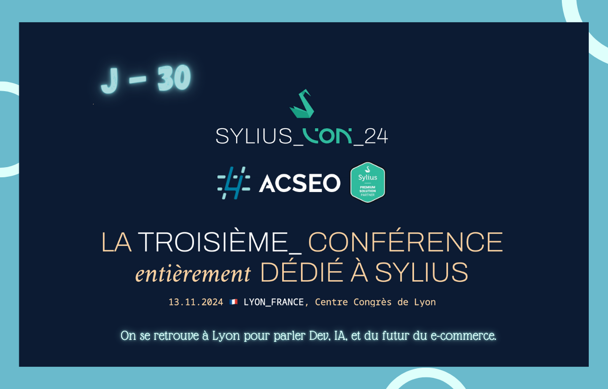 ACSEO participe à la Sylius Con 2024