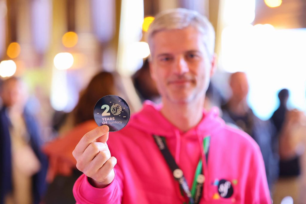 Fabien Potencier au SymfonyLive Paris 2025 -crédit Photo Wiliam Jezequel