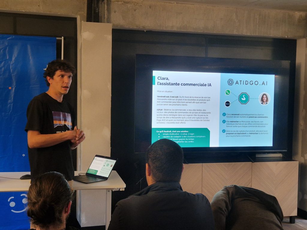 Alexandre Haroutunian au meetup Sylius de Montpellier le 17 Avril