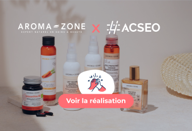 Boostez vos ventes en ligne avec un site e-commerce sur-mesure, performant et évolutif. 6 ACSEO a développé l'application mobile d'Aromazone