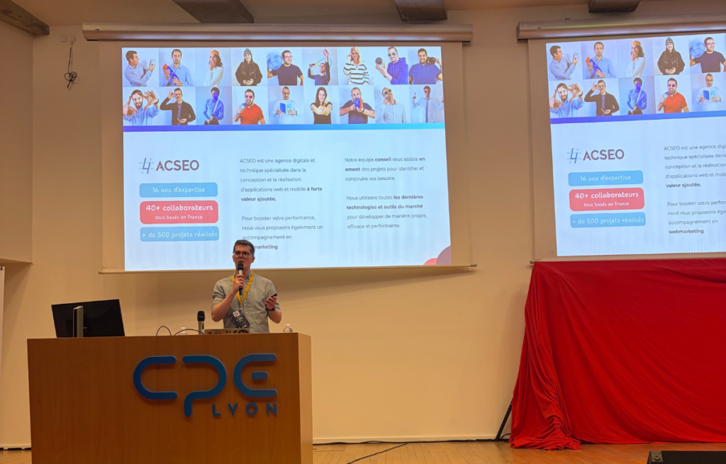 Steven Le Texier à l'AFUP Lyon 2026