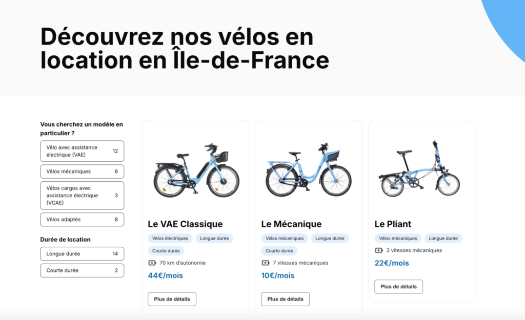 Refonte du site vitrine de Véligo Location avec Prismic et Next.js 3 Refonte du site vitrine de Véligo Location avec Prismic et Next.js