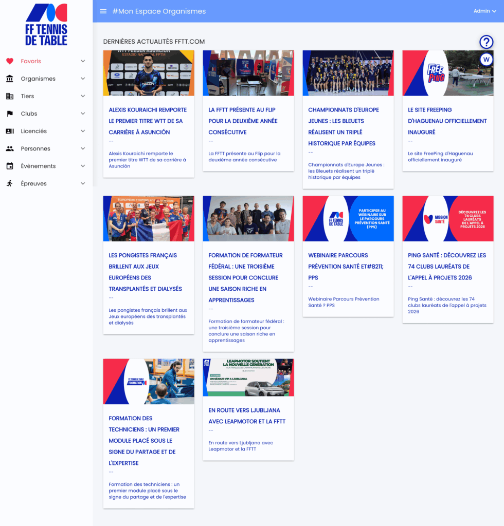 Montée de version d’une application métier : le cas de la fédération française de tennis de table (FFTT) par ACSEO 2 Design sans titre 1