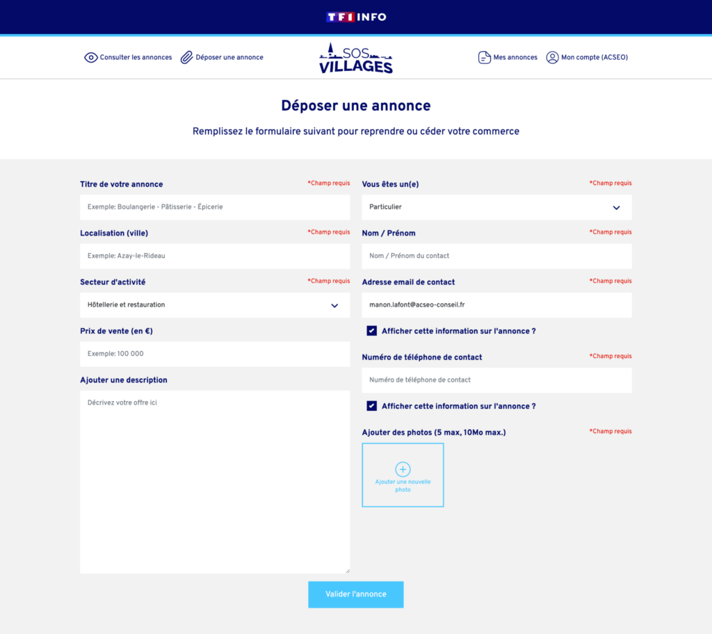 Maintenance et évolutions techniques (TMA) : les coulisses du site SOS Villages pour TF1 3 image 9