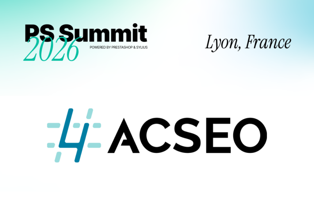 ACSEO au PS Summit 2026, l’événement e-commerce PrestaShop & Sylius
