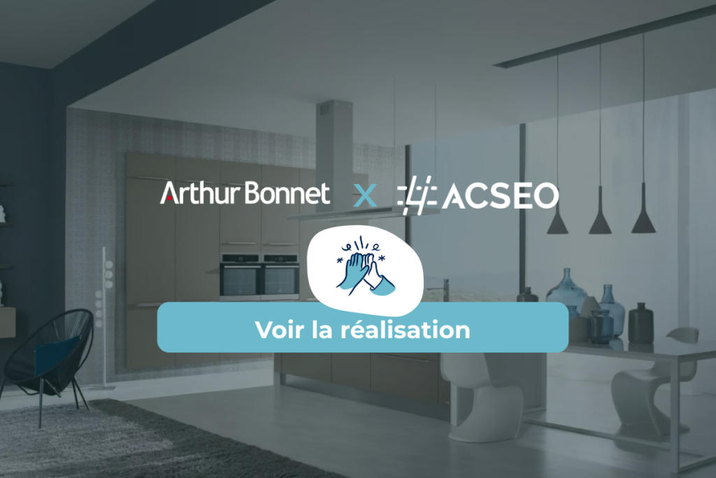 Réalisation TMA ACSEO pour Arthur Bonnet