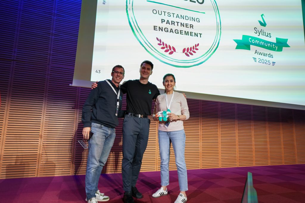 Nicolas Potier et Sabrine Ferchichi reçoivent l'award Sylius pour ACSEO
